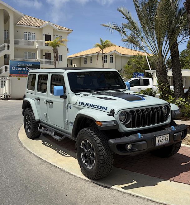 Jeep Wrangler Hybride Rubicon Convertble met elektrisch Sunroof Unlimited 4xe 380 ( LM)