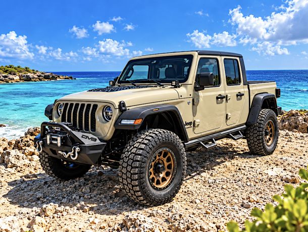 JEEP WRANGLER GLADIATOR GOLD Special Edition | 4x4 pick-up Curacao